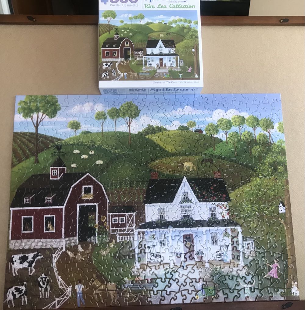 Summer at the Farm ☀️🚜🌾👩🏽‍🌾🧑‍🌾👨‍🌾 - Spilsbury 🇺🇸 puzzle collectible - Main Image 2