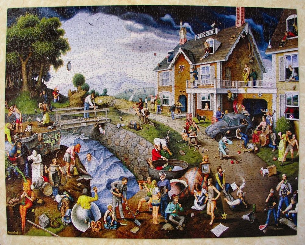 Proverbidioms* - SunsOut puzzle collectible [Barcode 796780821002] - Main Image 3