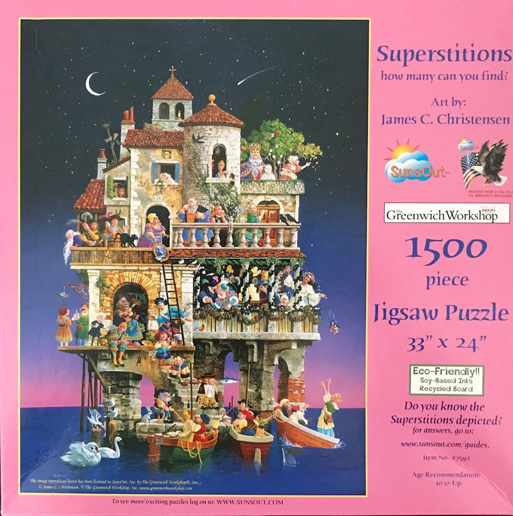 Superstitions* - SunsOut puzzle collectible [Barcode 796780675926] - Main Image 2