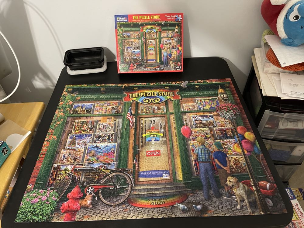 The Puzzle Store - White Mountain puzzle collectible [Barcode 724819262120] - Main Image 2