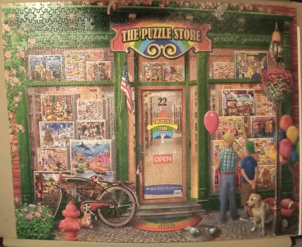 The Puzzle Store - White Mountain puzzle collectible [Barcode 724819262120] - Main Image 4