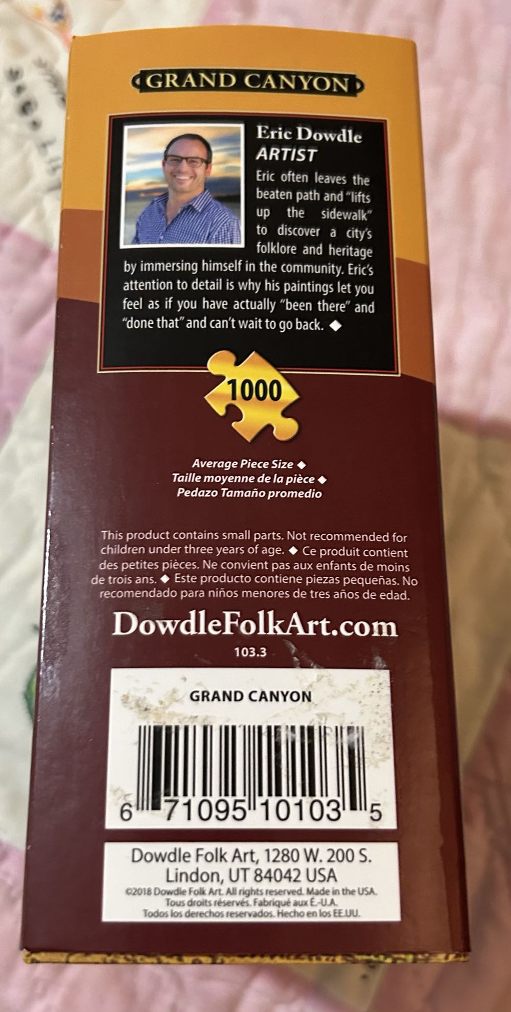 Grand Canyon (PC) 💎 - Dowdle puzzle collectible [Barcode 671095101035] - Main Image 3