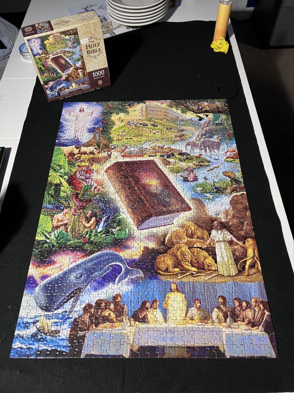 The Holy Bible - MasterPieces puzzle collectible [Barcode 705988719806] - Main Image 2