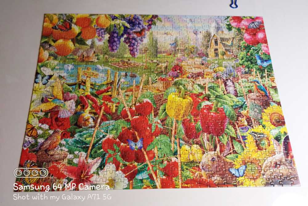 A Plentiful Season - Master Pieces 🇺🇸 puzzle collectible [Barcode 705988319952] - Main Image 2