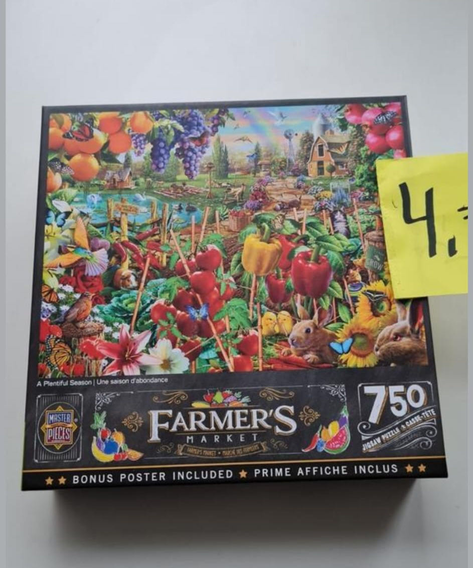 A Plentiful Season - Master Pieces 🇺🇸 puzzle collectible [Barcode 705988319952] - Main Image 4