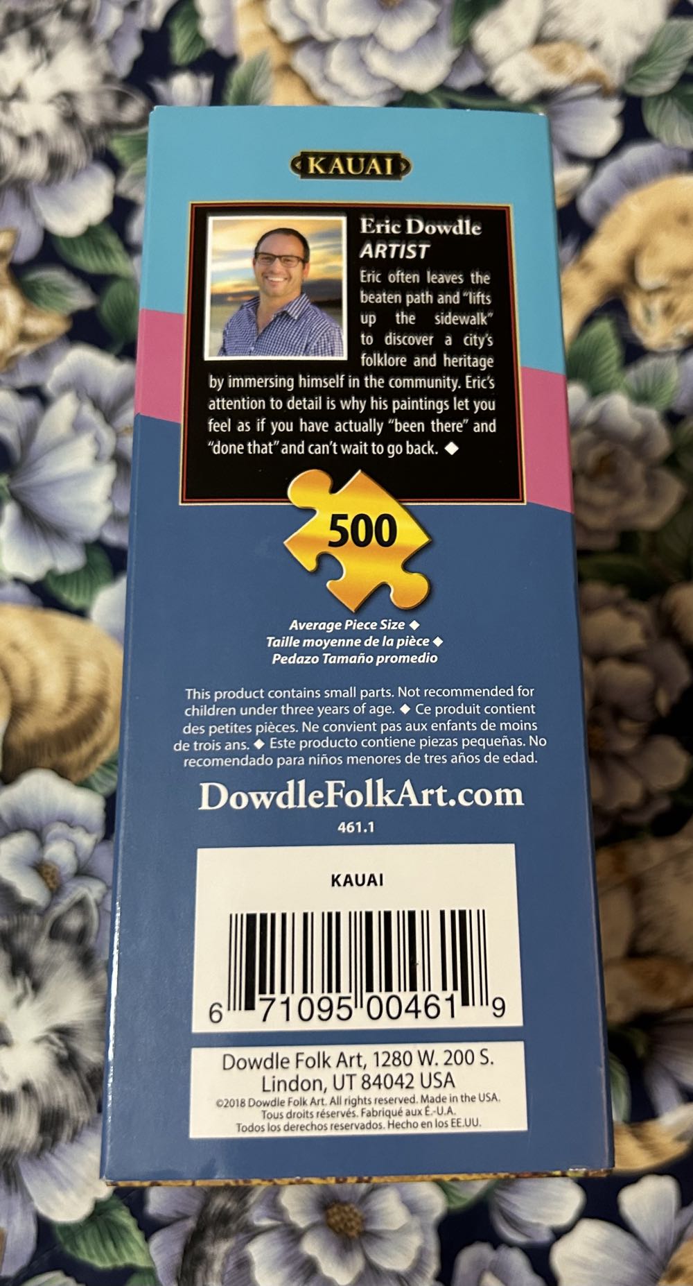 Kauai 💎 - Dowdle puzzle collectible [Barcode 671095004619] - Main Image 2