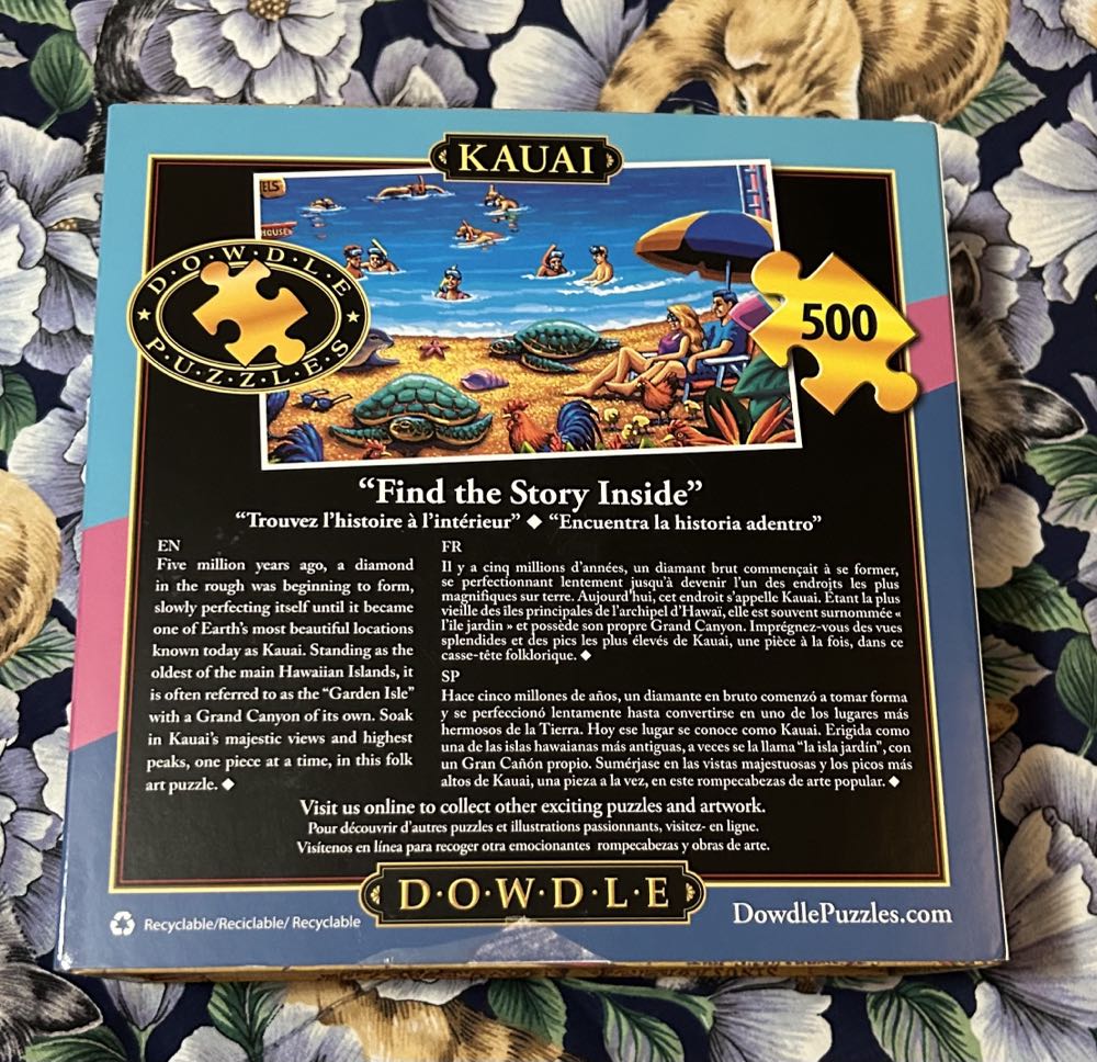 Kauai 💎 - Dowdle puzzle collectible [Barcode 671095004619] - Main Image 3