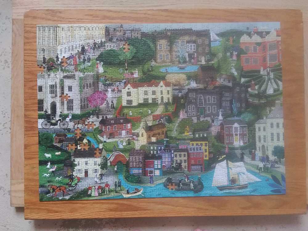 The World Of Jane Austen - Laurence King puzzle collectible [Barcode 9781786279118] - Main Image 4