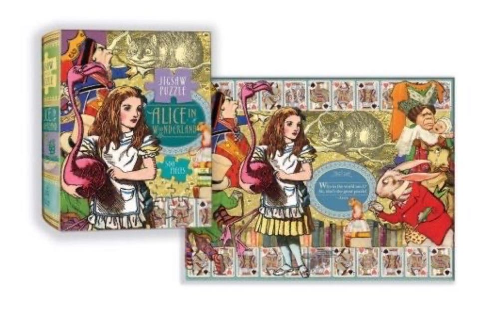 Alice In Wonderland - Potter Style puzzle collectible [Barcode 9780307450500] - Main Image 2
