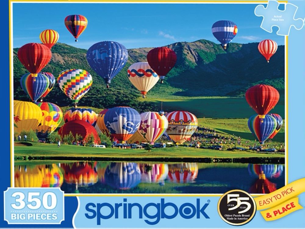 Balloon Bonanza - Springbok puzzle collectible [Barcode 091683500390] - Main Image 2