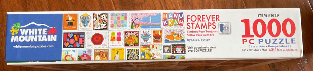 Forever Stamps Annie H  - White Mountain puzzle collectible [Barcode 724819264490] - Main Image 2