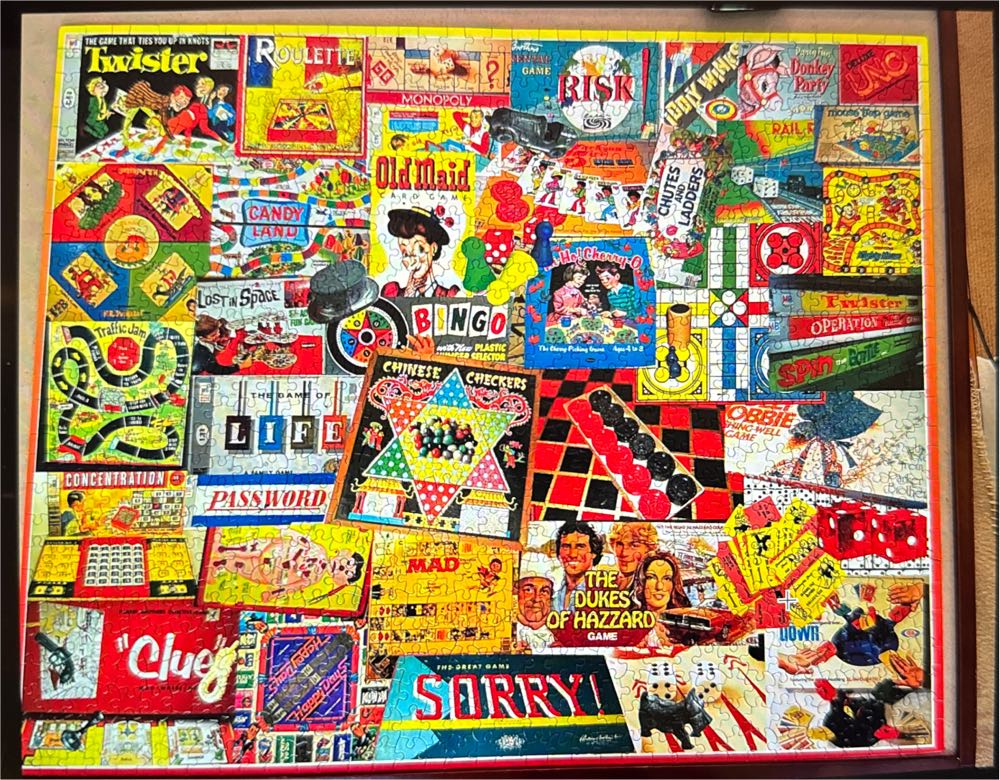 The Games We Played ✅ x 2 - White Mountain Puzzles puzzle collectible - Main Image 2