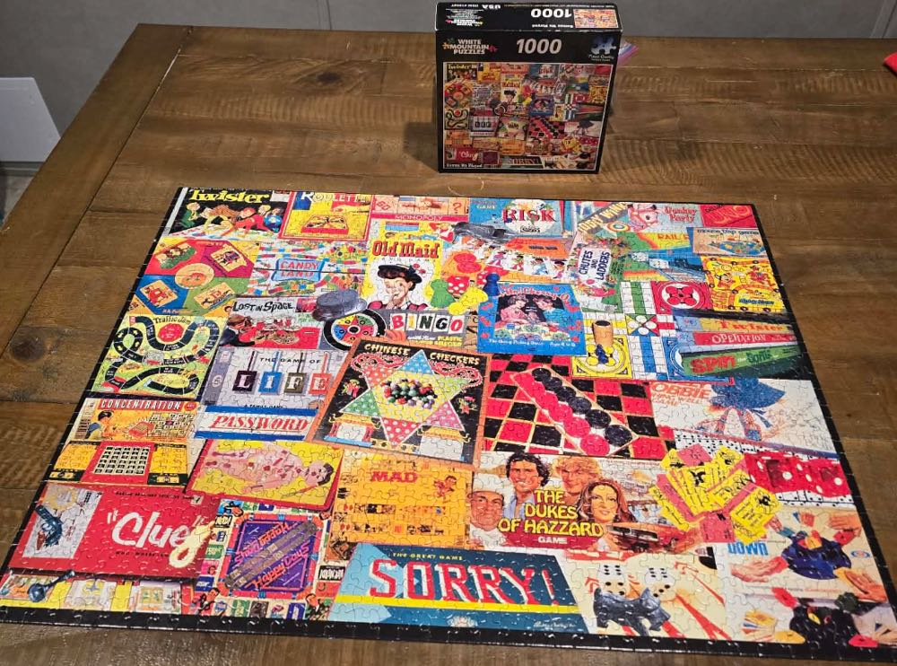 The Games We Played ✅ x 2 - White Mountain Puzzles puzzle collectible - Main Image 3