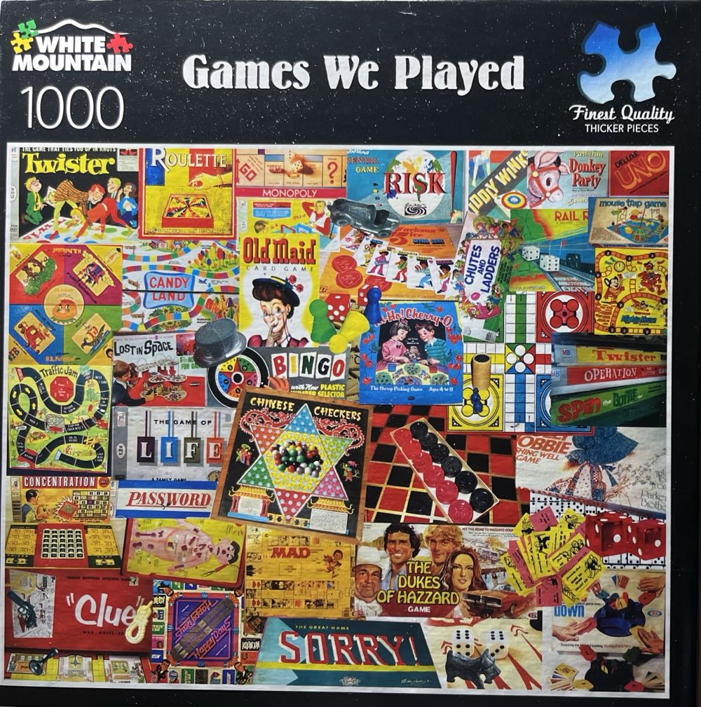 The Games We Played ✅ x 2 - White Mountain Puzzles puzzle collectible - Main Image 4