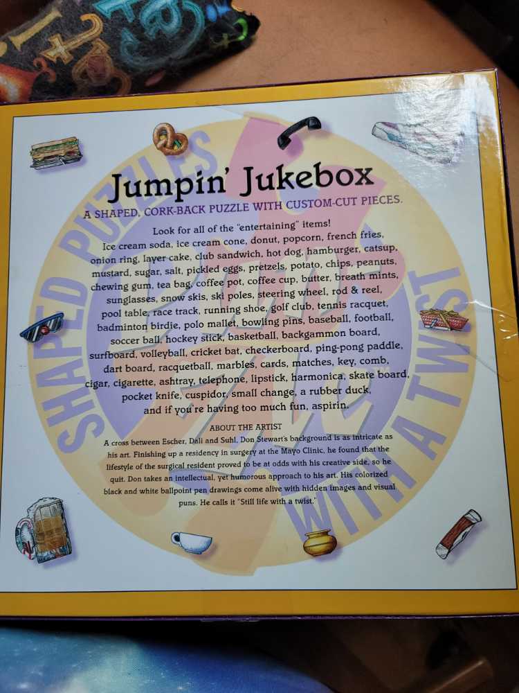 Jumpin Jukebox - The Great American Puzzle Factory puzzle collectible [Barcode 010563096006] - Main Image 2