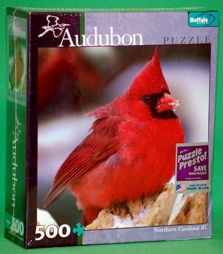 Northern Cardinal - Buffalo puzzle collectible [Barcode 079346003754] - Main Image 1