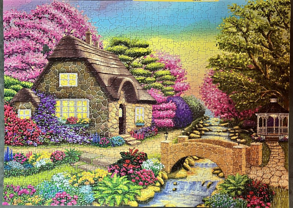Dream Cottage Retreat - Cra-Z-Art puzzle collectible [Barcode 4895145417426] - Main Image 3