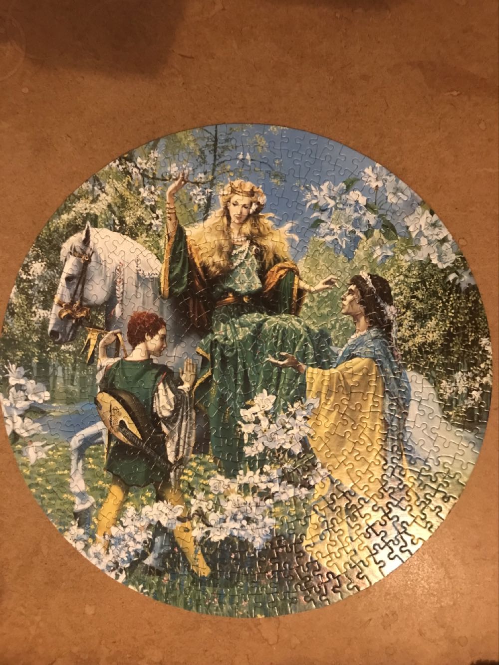 Guinevere Goes A-Maying - Unbranded puzzle collectible - Main Image 2