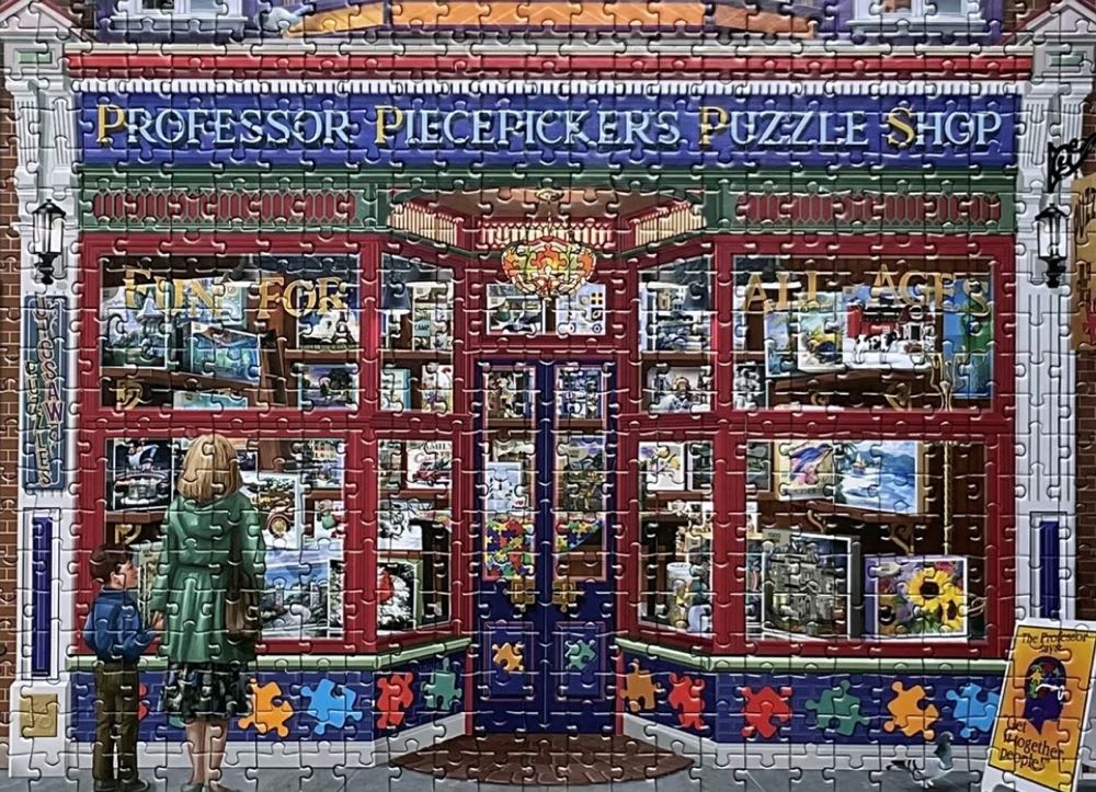 The Puzzle Shop - Corner Piece puzzle collectible [Barcode 5052089304369] - Main Image 3