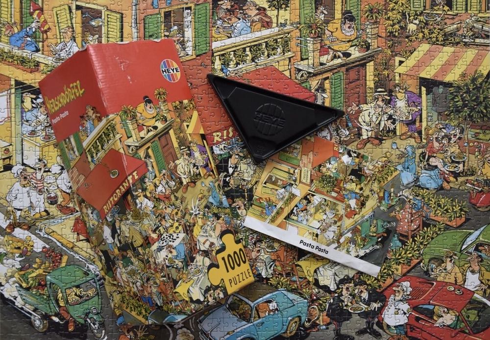 Pasta Pasta 🧩🧩 - HEYE puzzle collectible [Barcode 4001689087425] - Main Image 4