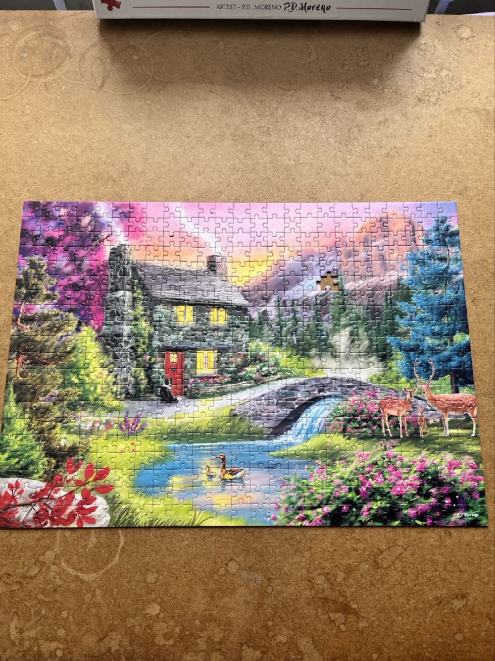 Mountain Idyll - Trefl puzzle collectible [Barcode 5900511373257] - Main Image 2