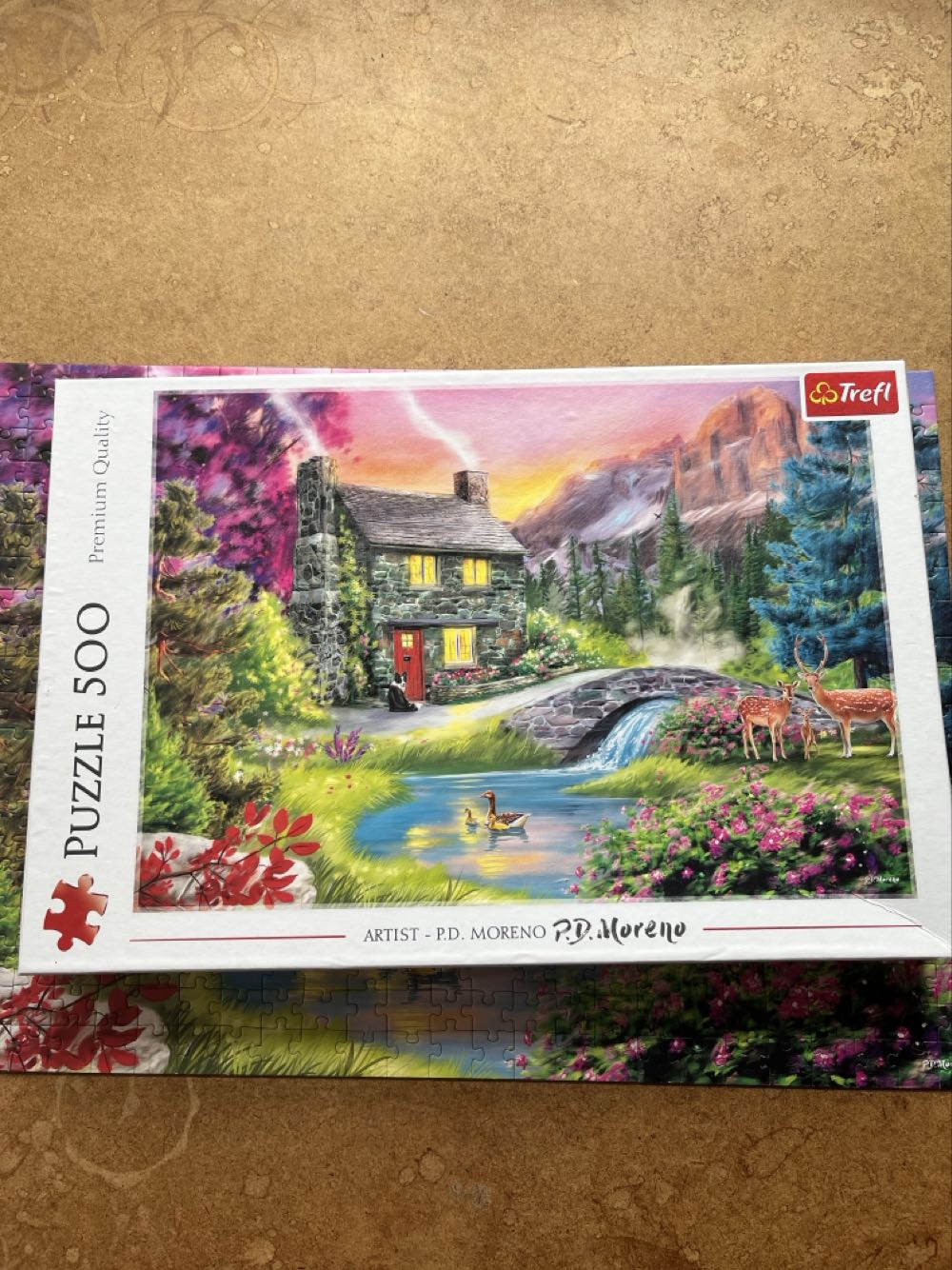 Mountain Idyll - Trefl puzzle collectible [Barcode 5900511373257] - Main Image 3