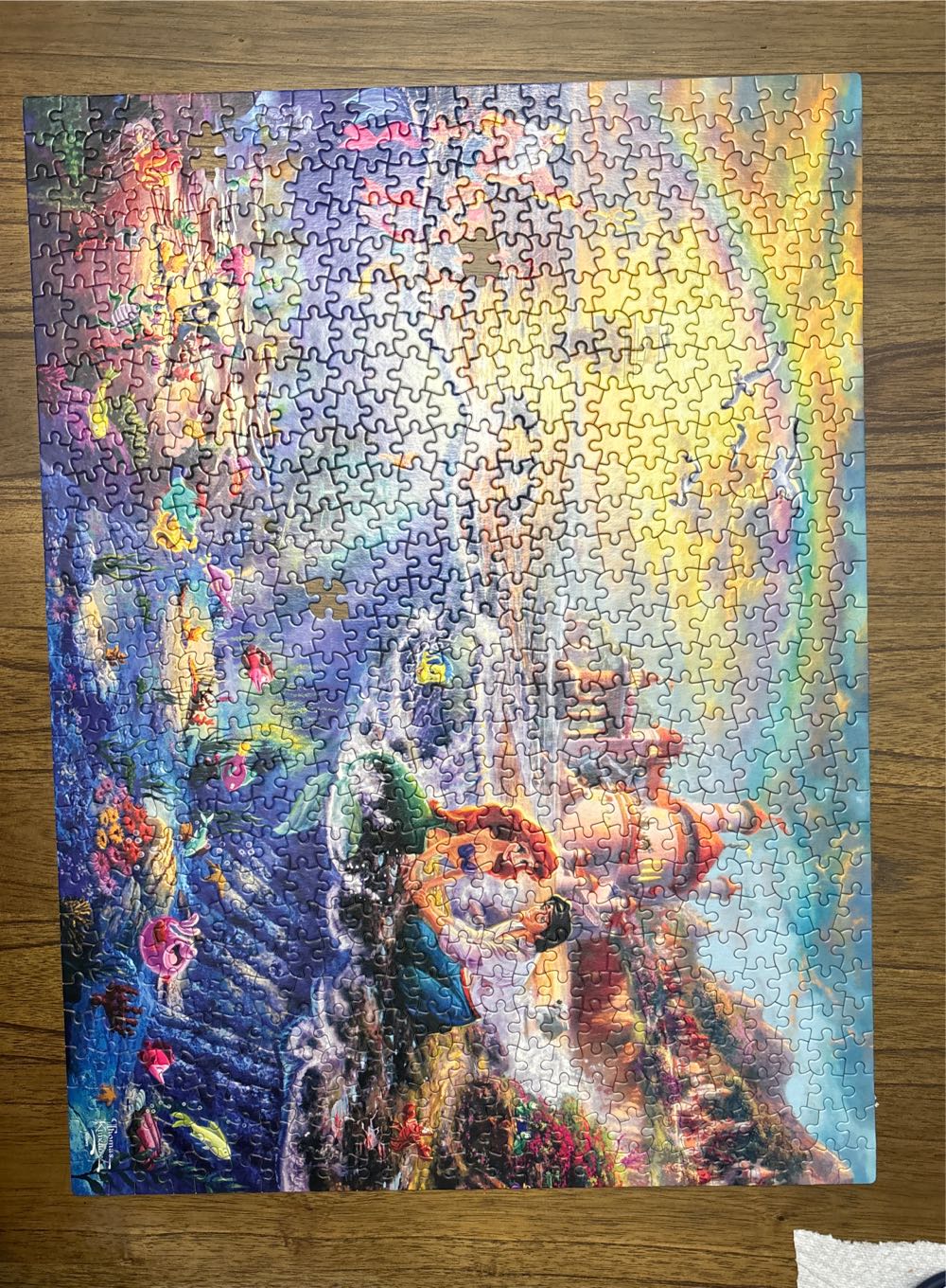 Ariel (UV) -  Ceaco puzzle collectible [Barcode 9781940271033] - Main Image 2