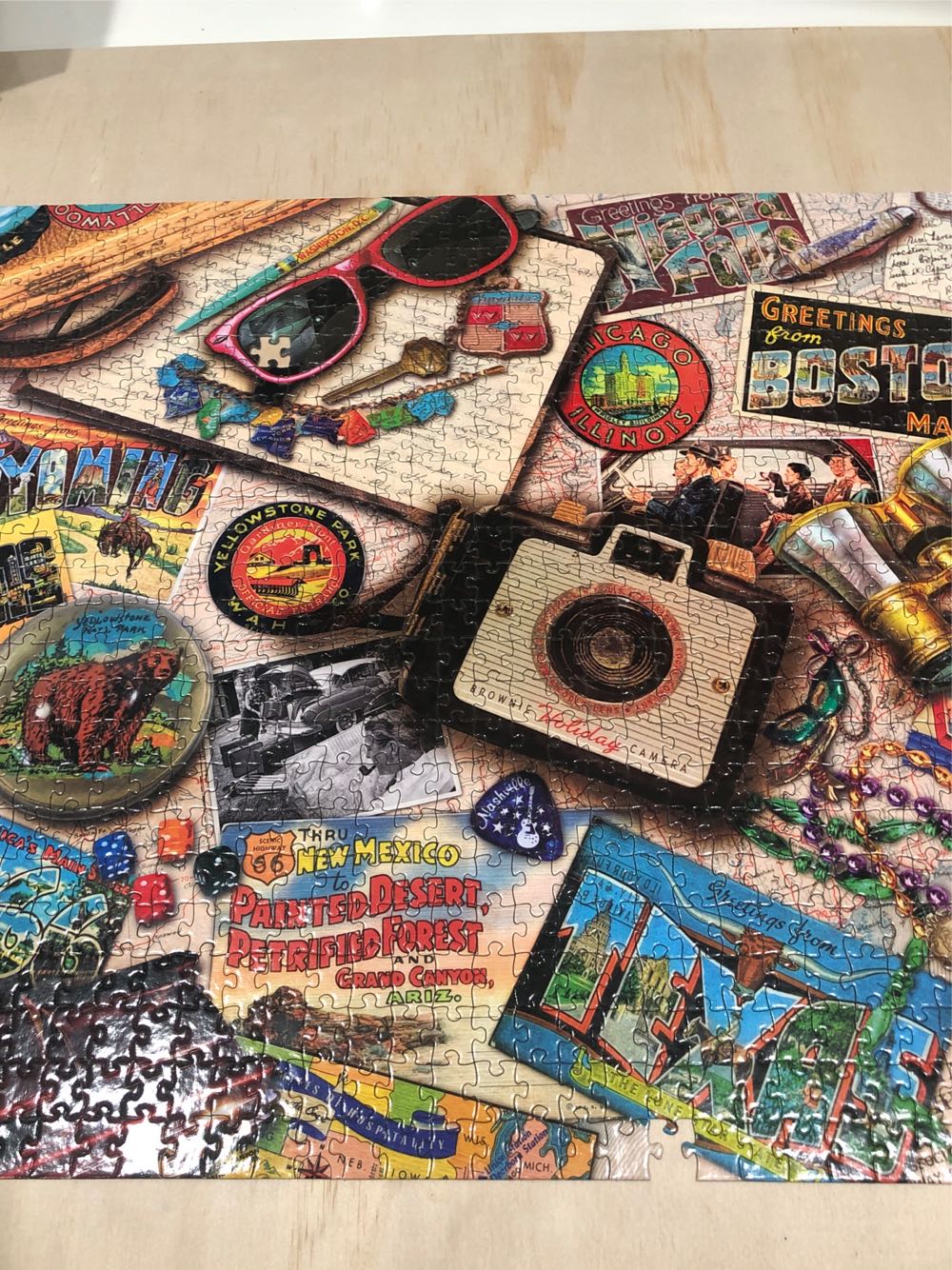 Aimee Vintage USA Travel - Big Ben MB puzzle collectible [Barcode 047754380552] - Main Image 4