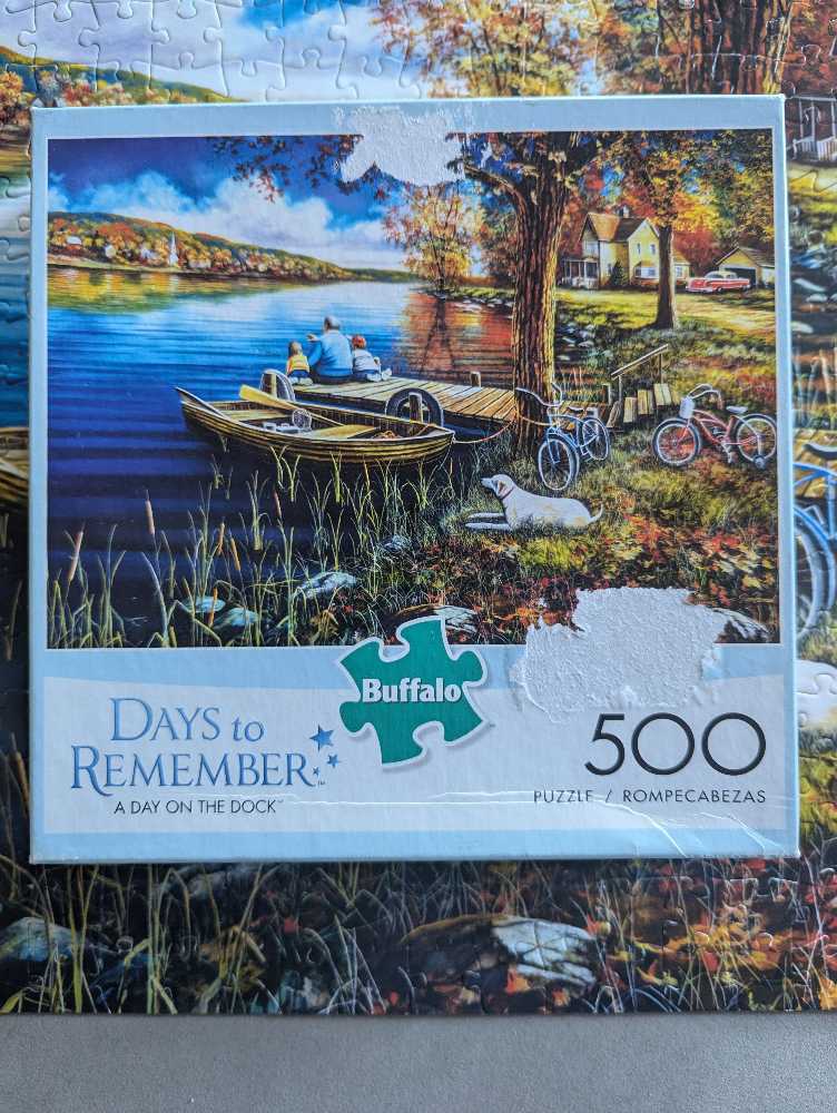 Day on the Dock (v)🧩 - Buffalo puzzle collectible [Barcode 079346036936] - Main Image 4
