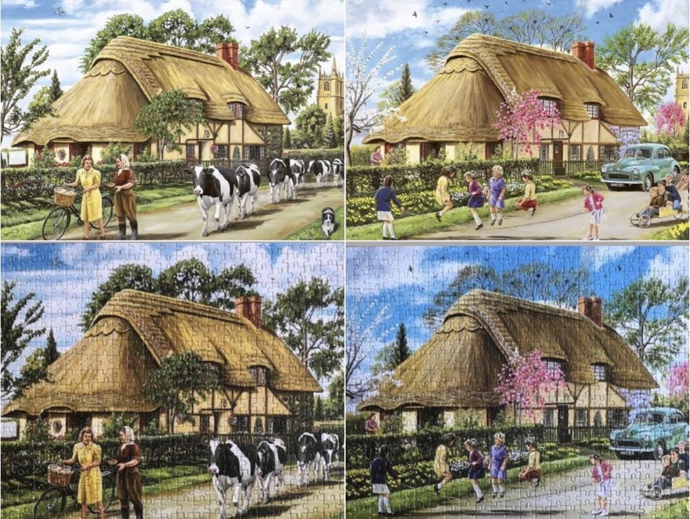 Magic Of The Seasons - Gibsons puzzle collectible [Barcode 5012269008807] - Main Image 4