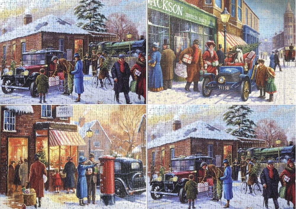 Winter About Town - Gibsons puzzle collectible [Barcode 5012269050431] - Main Image 3