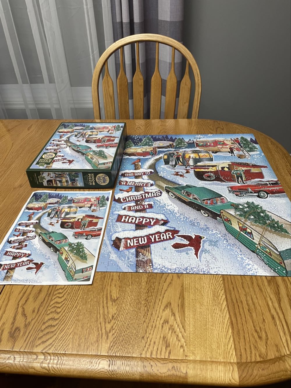 Christmas Campers - Cobble Hill puzzle collectible - Main Image 4
