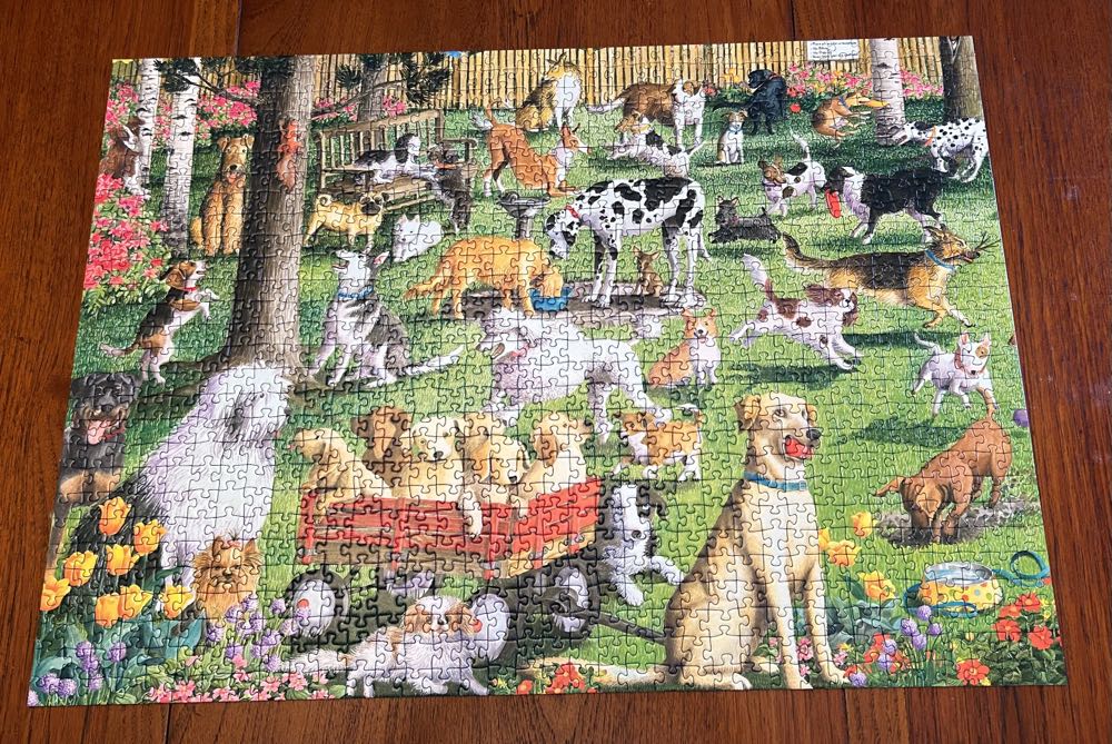 At The Dog Park - Ravensburger puzzle collectible [Barcode 4005556823680] - Main Image 2