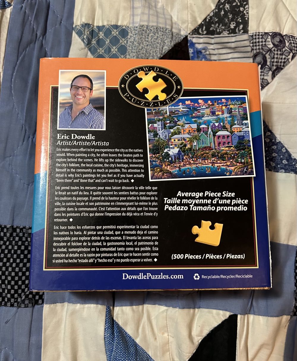 Bermuda 💎 - Dowdle puzzle collectible [Barcode 671095003391] - Main Image 3