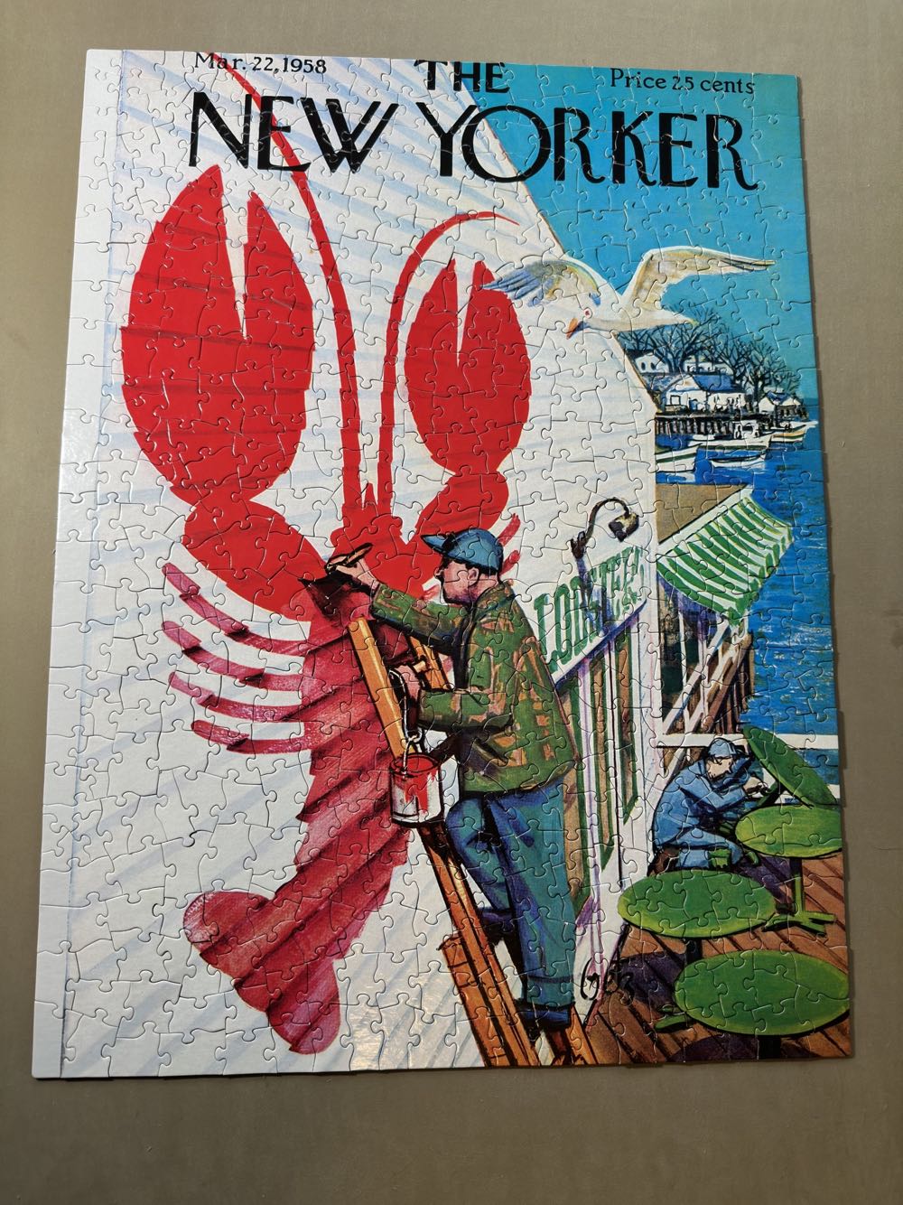 Seaside Café  - New York Puzzle Company puzzle collectible [Barcode 851996002543] - Main Image 2