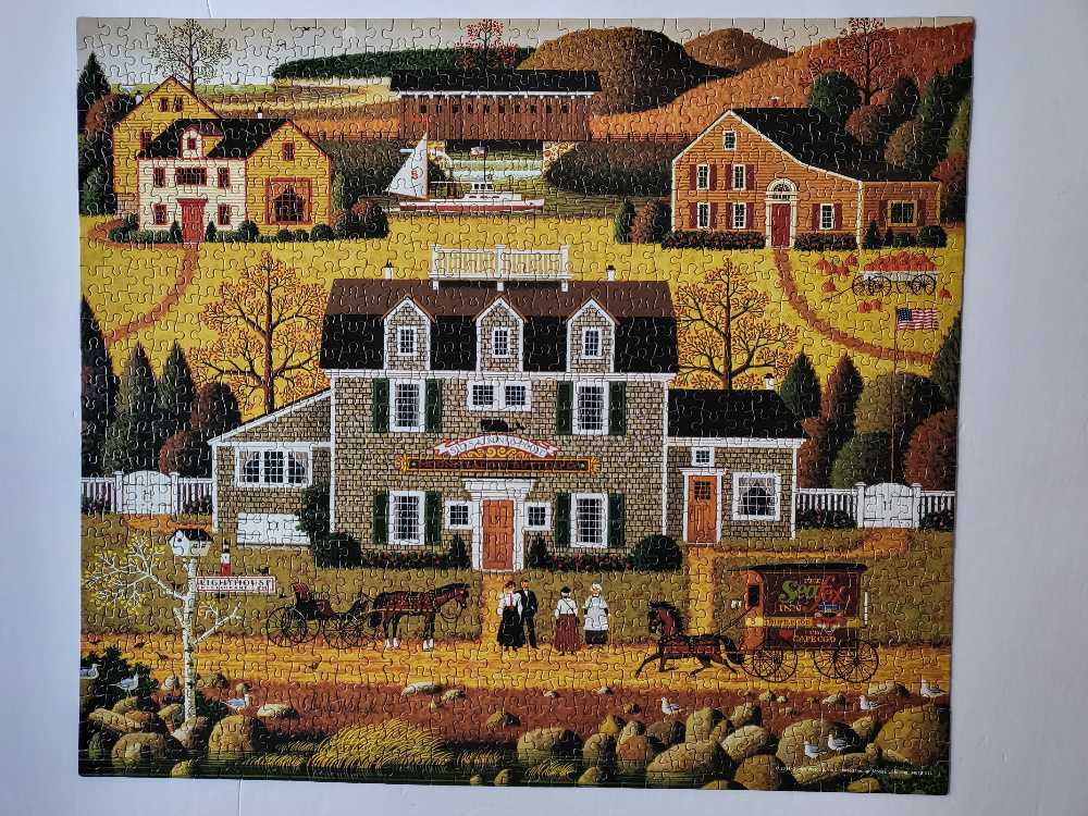 Moonmeadow Cove - Hasbro MB Puzzles puzzle collectible [Barcode 032244046797] - Main Image 2