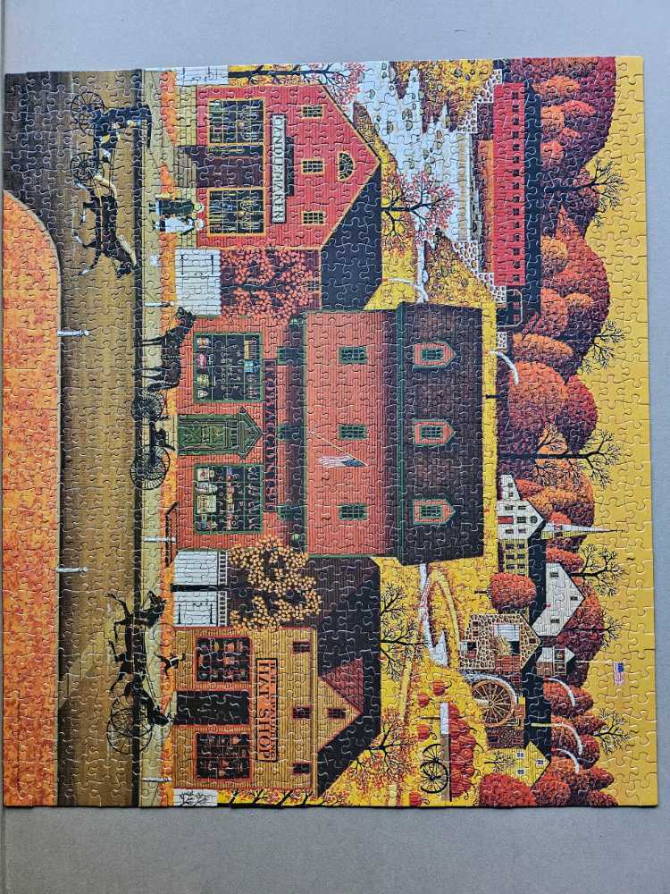 Candlemaker, Tobacconist, Hat Shop - MB Puzzle puzzle collectible - Main Image 2
