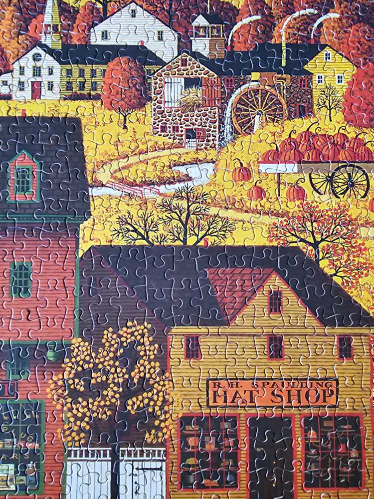 Candlemaker, Tobacconist, Hat Shop - MB Puzzle puzzle collectible - Main Image 4