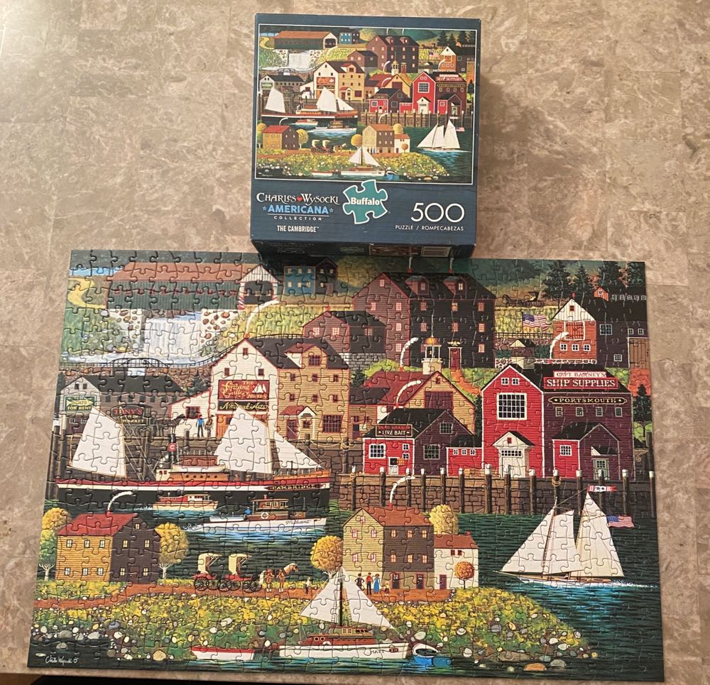 The Cambridge (v) AVAILABLE - Buffalo puzzle collectible [Barcode 079346037124] - Main Image 3