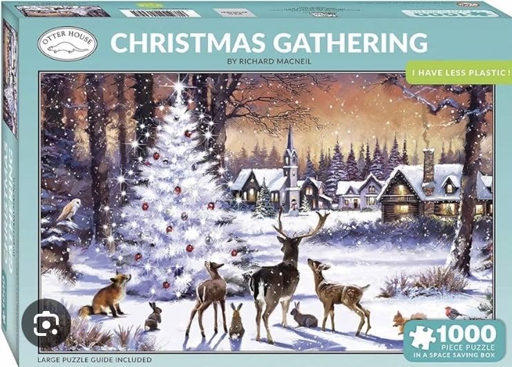 Christmas Gathering - Otter House puzzle collectible [Barcode 5017680046995] - Main Image 2