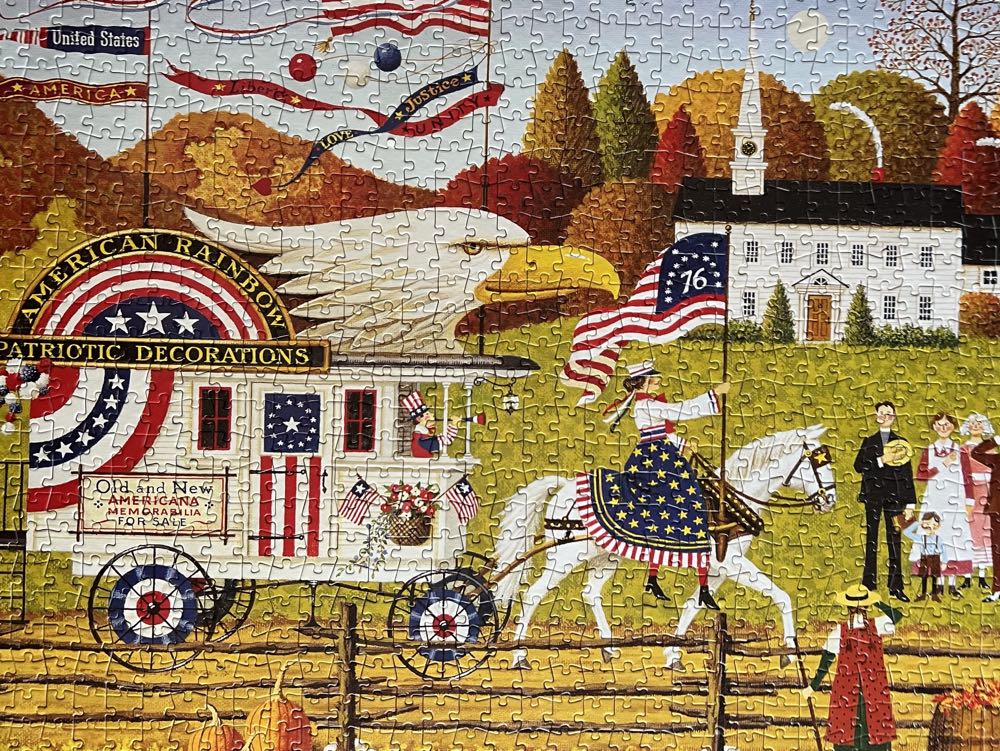 So Proudly We Hail (UV) Cheryl - Buffalo puzzle collectible [Barcode 079346114597] - Main Image 2