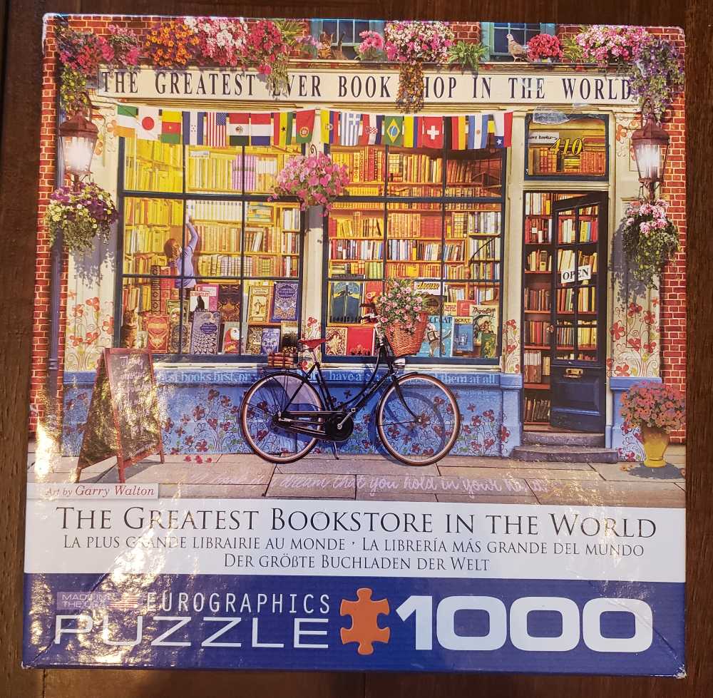 Greatest Bookstore In The World Pending CWB - EuroGraphics puzzle collectible [Barcode 628136753517] - Main Image 2