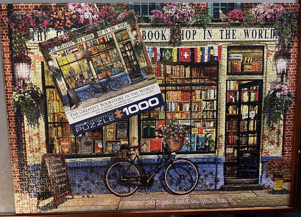 Greatest Bookstore In The World Pending CWB - EuroGraphics puzzle collectible [Barcode 628136753517] - Main Image 3