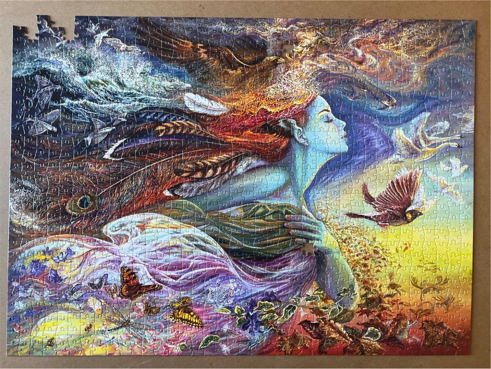 Sold - Spirit of Flight - Buffalo puzzle collectible [Barcode 079346117215] - Main Image 2