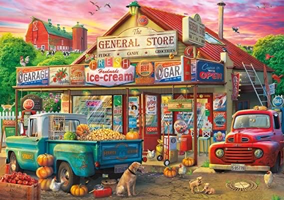 Sold Country Store - Buffalo Games 🇺🇸 puzzle collectible [Barcode 079346037216] - Main Image 2