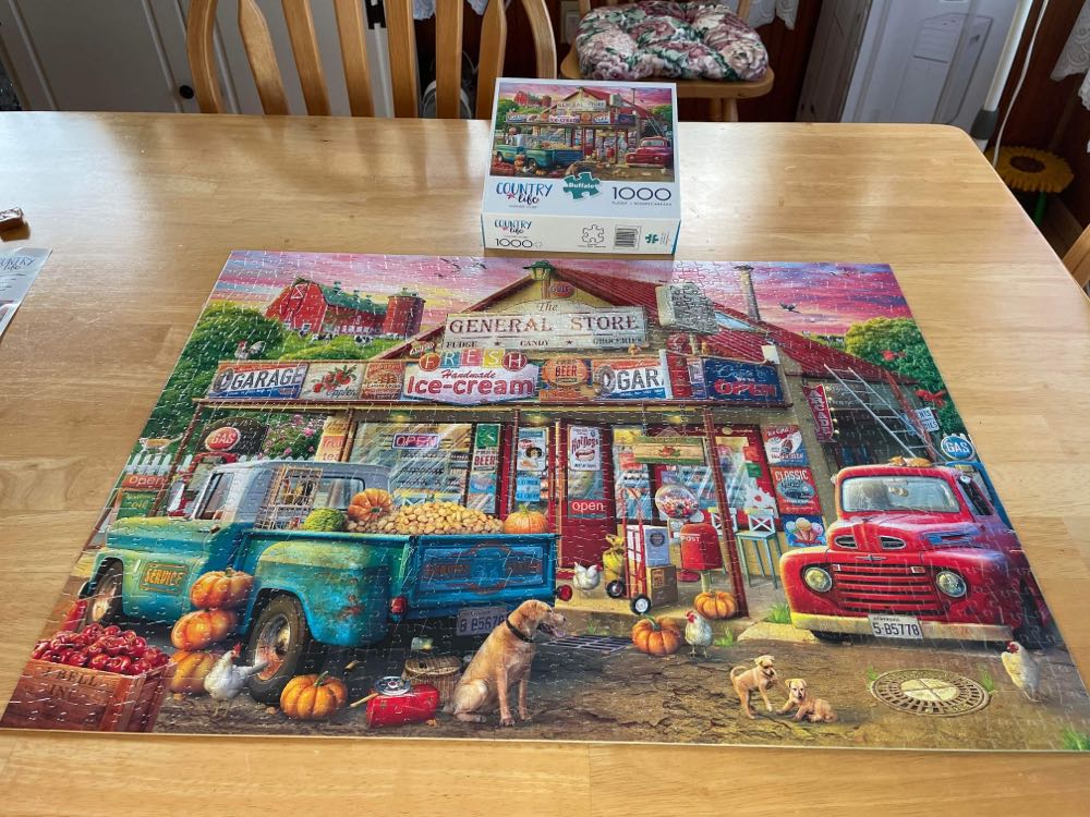 Sold Country Store - Buffalo Games 🇺🇸 puzzle collectible [Barcode 079346037216] - Main Image 4