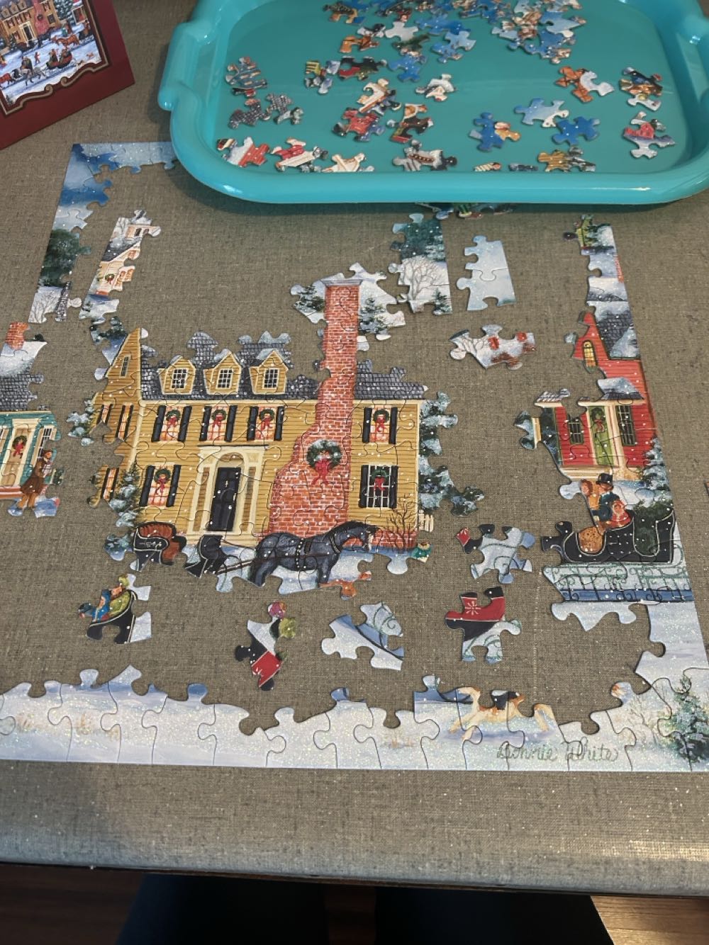 Christmas Eve Fly-By - Master Pieces puzzle collectible - Main Image 4