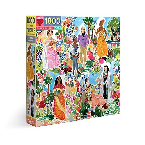 Poet’s Garden - Eeboo puzzle collectible [Barcode 689196511073] - Main Image 1