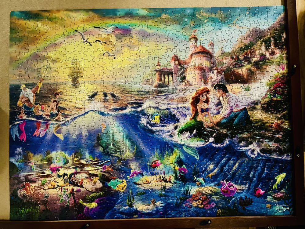 The Little Mermaid - Ceaco puzzle collectible [Barcode 021081290357] - Main Image 2