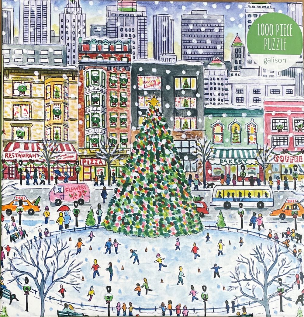 Zz - Christmas In The City - Gone - Galison puzzle collectible [Barcode 9780735383098] - Main Image 2